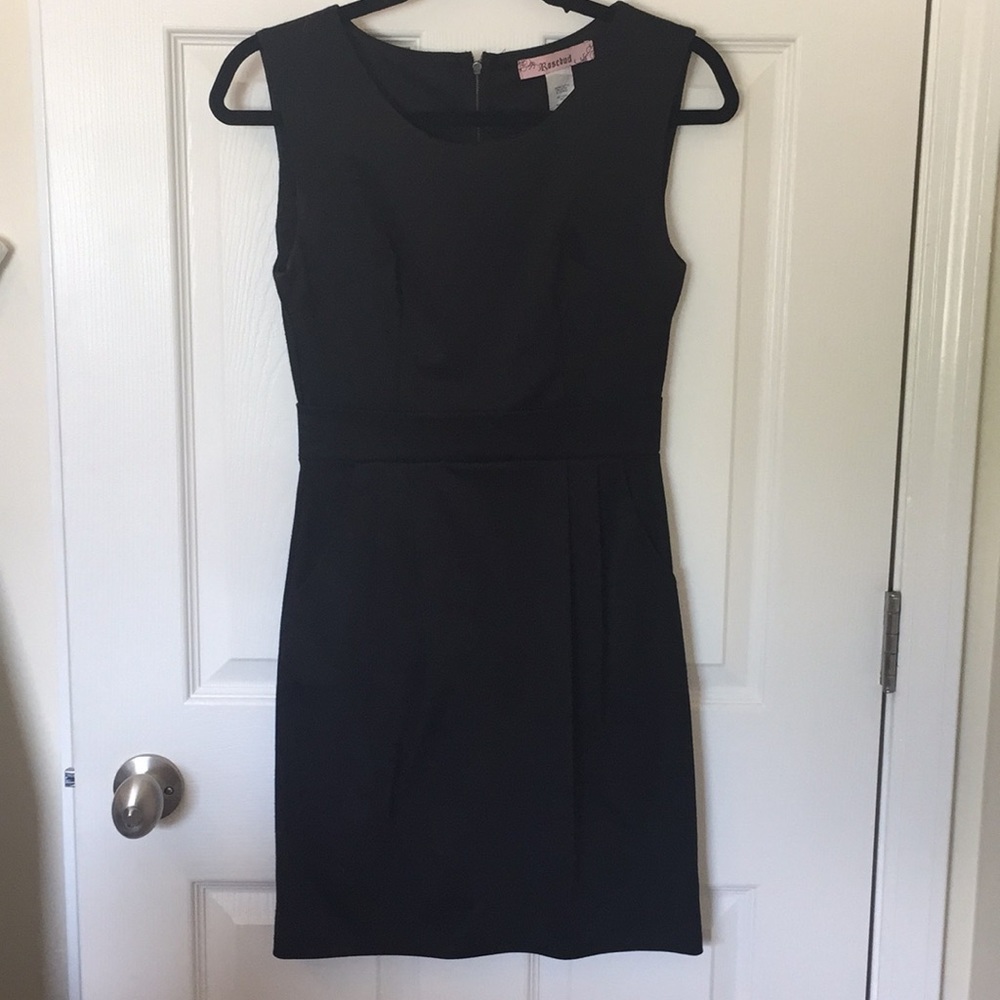 Little black dress.